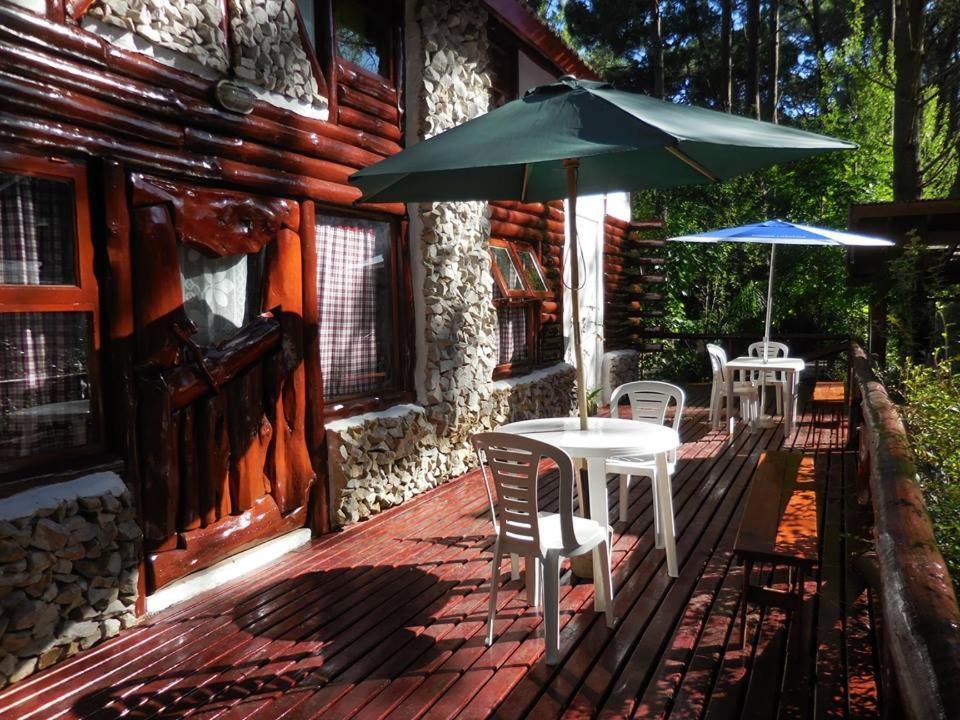 Cabanas Rupel A 3 Cuadras Del Mar Balneario Mar Azul Kültér fotó